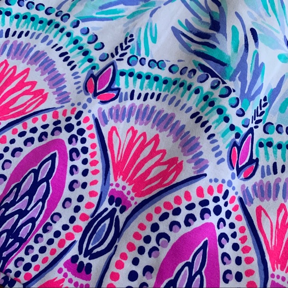 NEW! W/ Tags Lilly Pulitzer Tisbury Shift Ruffle Neck Dress - Picture 7 of 11